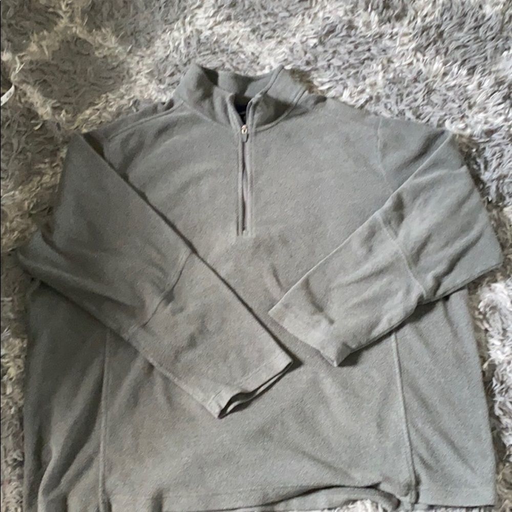 Lands End pullover quarter zip fleece Size 3XL